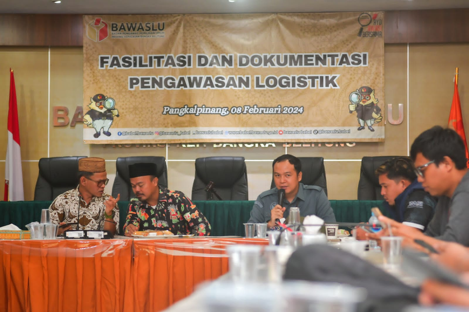 Bawaslu Babel Siap Kawal Proses Distribusi Logistik Pemilu