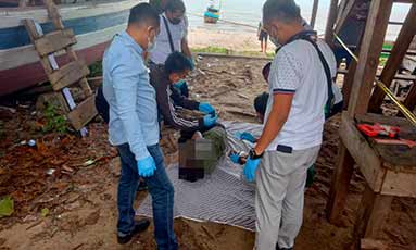 Baharudin Ditemukan Tak Bernyawa di Pesisir Pantai Kampung Padang