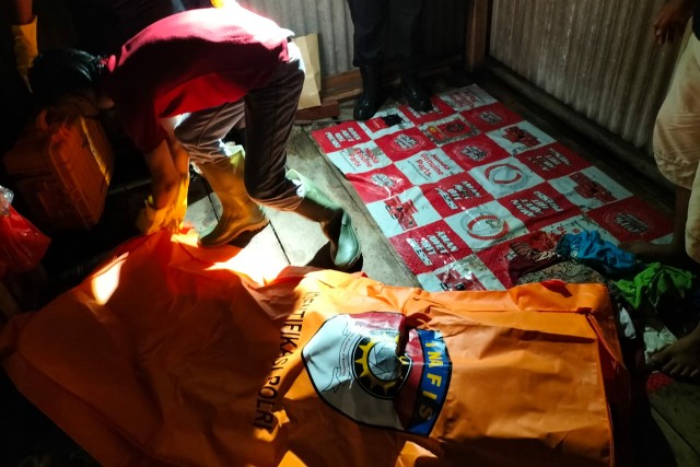 Rusman Ditemukan Tak Bernyawa di Pondok Kebun di Jalan Raskin Tuatunu