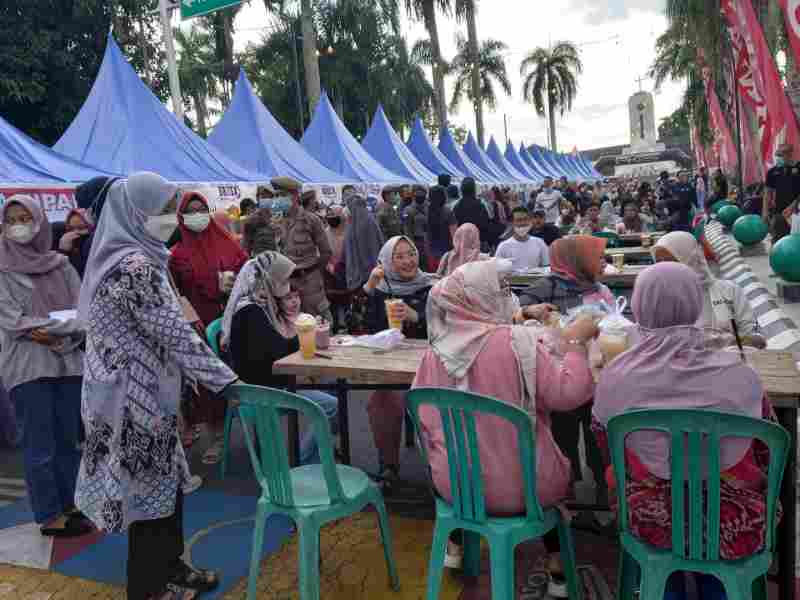 Food Bazzar PGK, Monica Optimis UMKM Bangkit