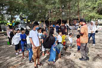 Keseruan Outbound Anak-Anak Karyawan UPTP PT Timah di Puri Ansell