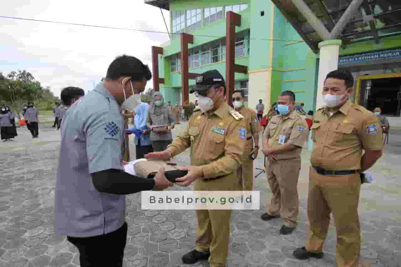 Tingkatkan Kompetensi SDM, Gubernur Buka Pelatihan BLK Babel