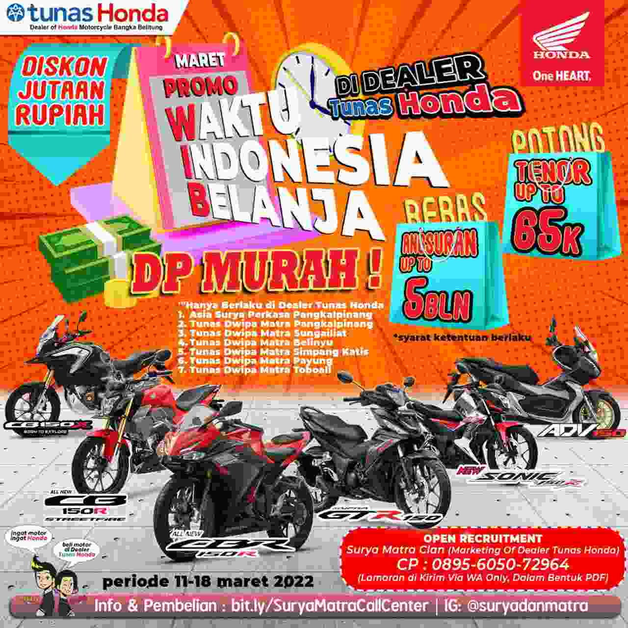 Honda Promo Waktu Indonesia Belanja