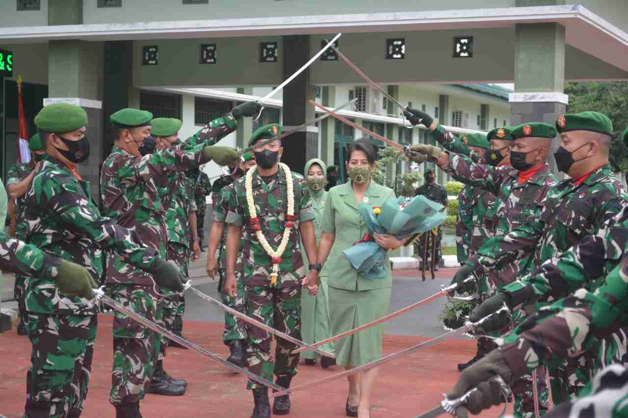 Korem 045/Gaya Melepas Brigjen TNI M Jangkung Widyanto, S.IP., M.Tr (Han)