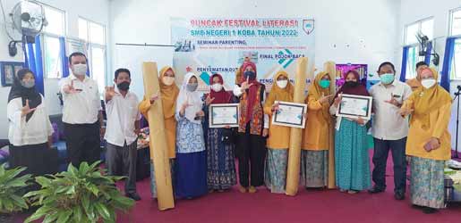 Festival Literasi SMPN 1 Koba Siap Bukukan Karya Siswa