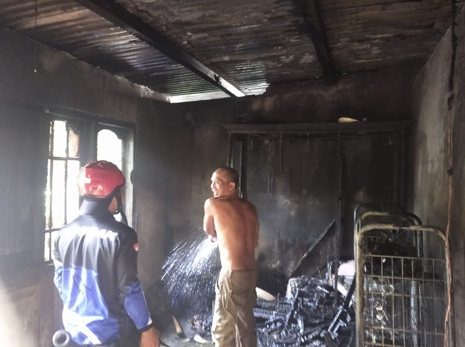 Tercium Bau Hangus, Dapur Yusup Terbakar, Rugi Hingga 10 Juta