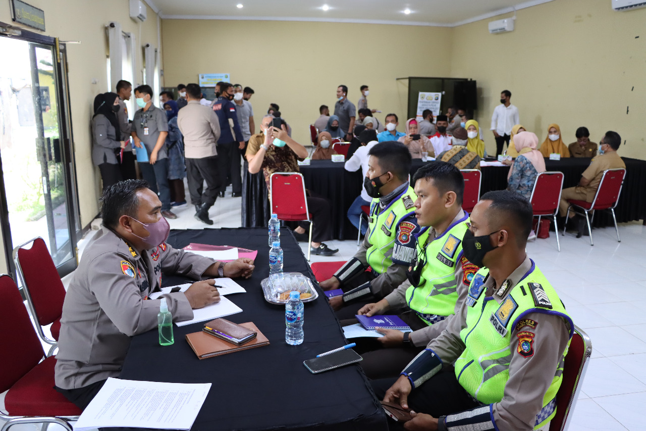 Ingin Mengetahui Kepuasan Masyarakat, Tim Puslitbang Mabes Polri Kunjungi Polres Bangka Tengah