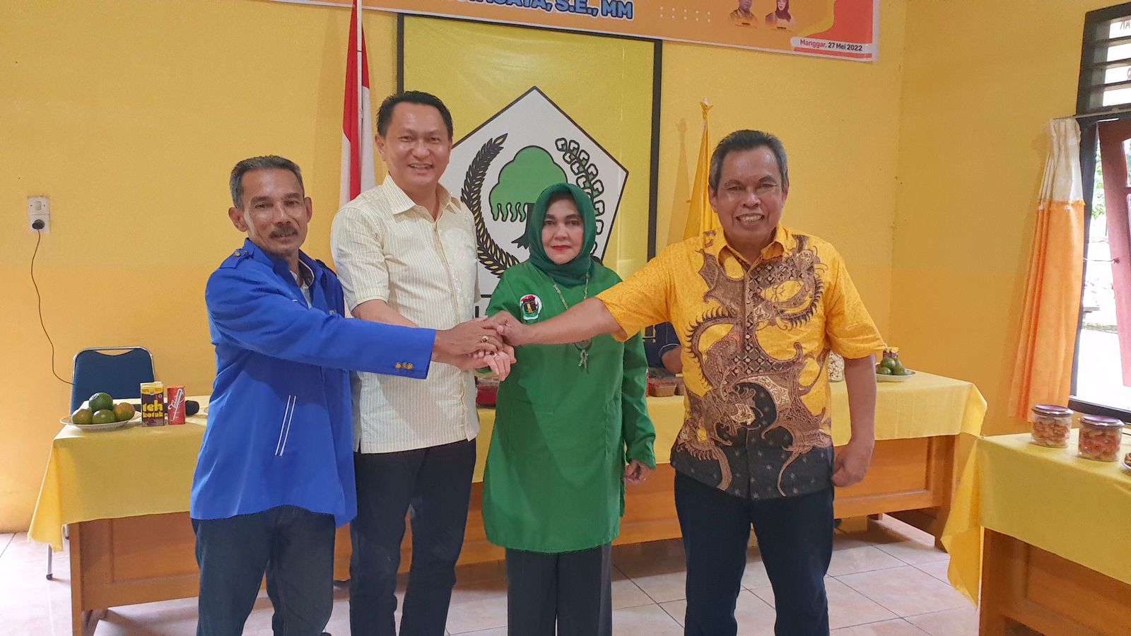 Dukung Koalisi Indonesia Bersatu, Golkar, PAN & PPP Beltim Gelar Konsolidasi