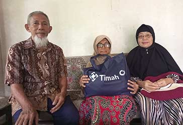 Bersama Pensiunan, PT Timah Tbk Salurkan Paket Sembako untuk Warga Bangka Barat