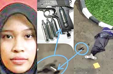 Zakiah Aini Beli Air Gun via Online