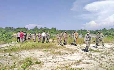 Air Laut Pasang, Timgab Gagal Tertibkan TI Ilegal di DAS Ampui