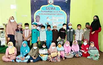 Gema Ramadan 1442 Hijriah di SD Muhammadiyah Toboali Berakhir