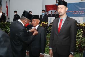Ismail Yulhaidir dan Novian Arywijaya Dilantik Jadi Anggota DPRD Bangka