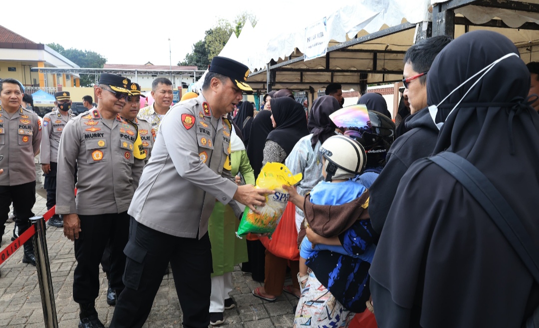 Polda Babel Gelar Gerakan Pasar Murah Di Bhaypark, Pastikan Stok Dan Harga Stabil