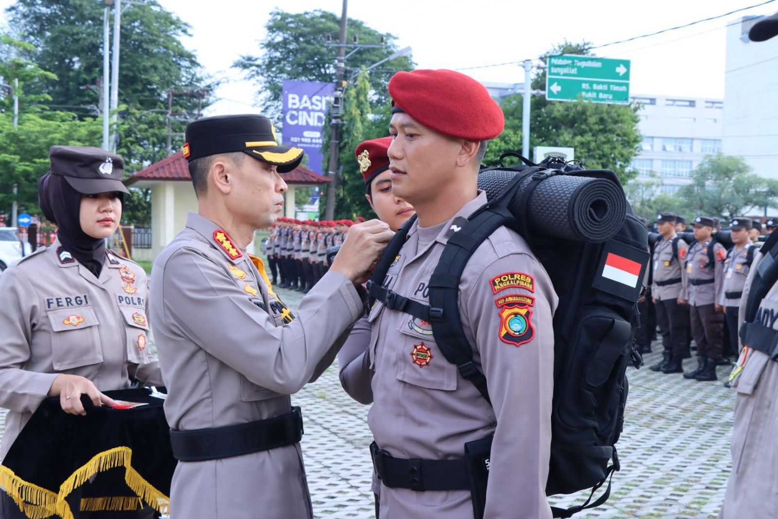 Kapolresta Pangkalpinang Minta Personel Waspada Lima Potensi Ancaman Ini