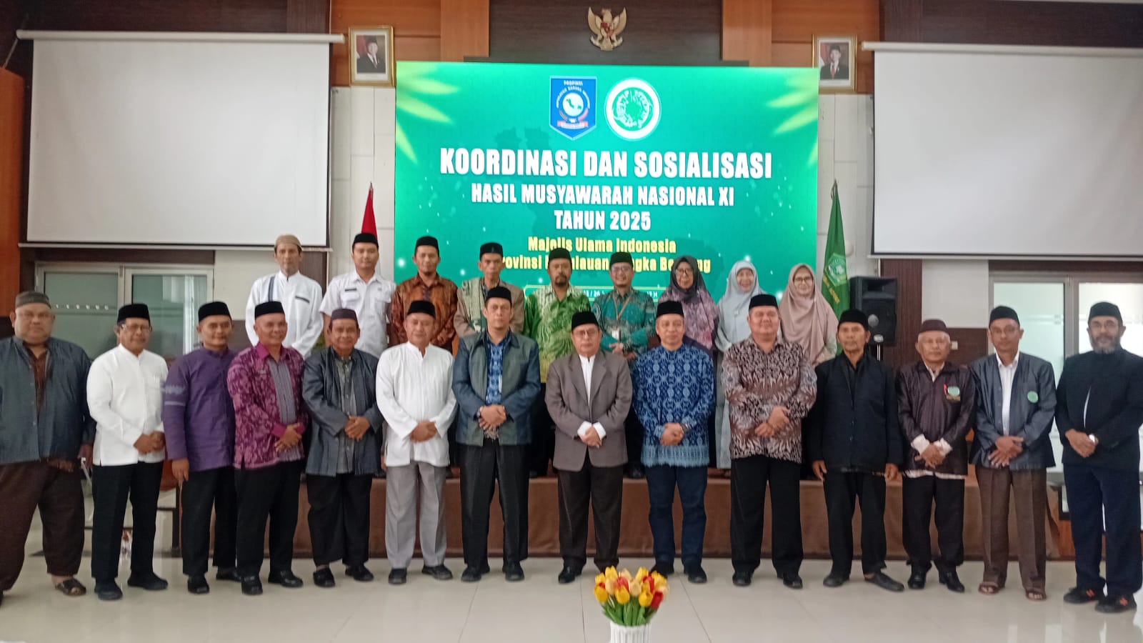 ​MUI Babel Dorong Sinergi Lintas Instansi, Sosialisasikan Fatwa Munas XI Termasuk Soal PBB