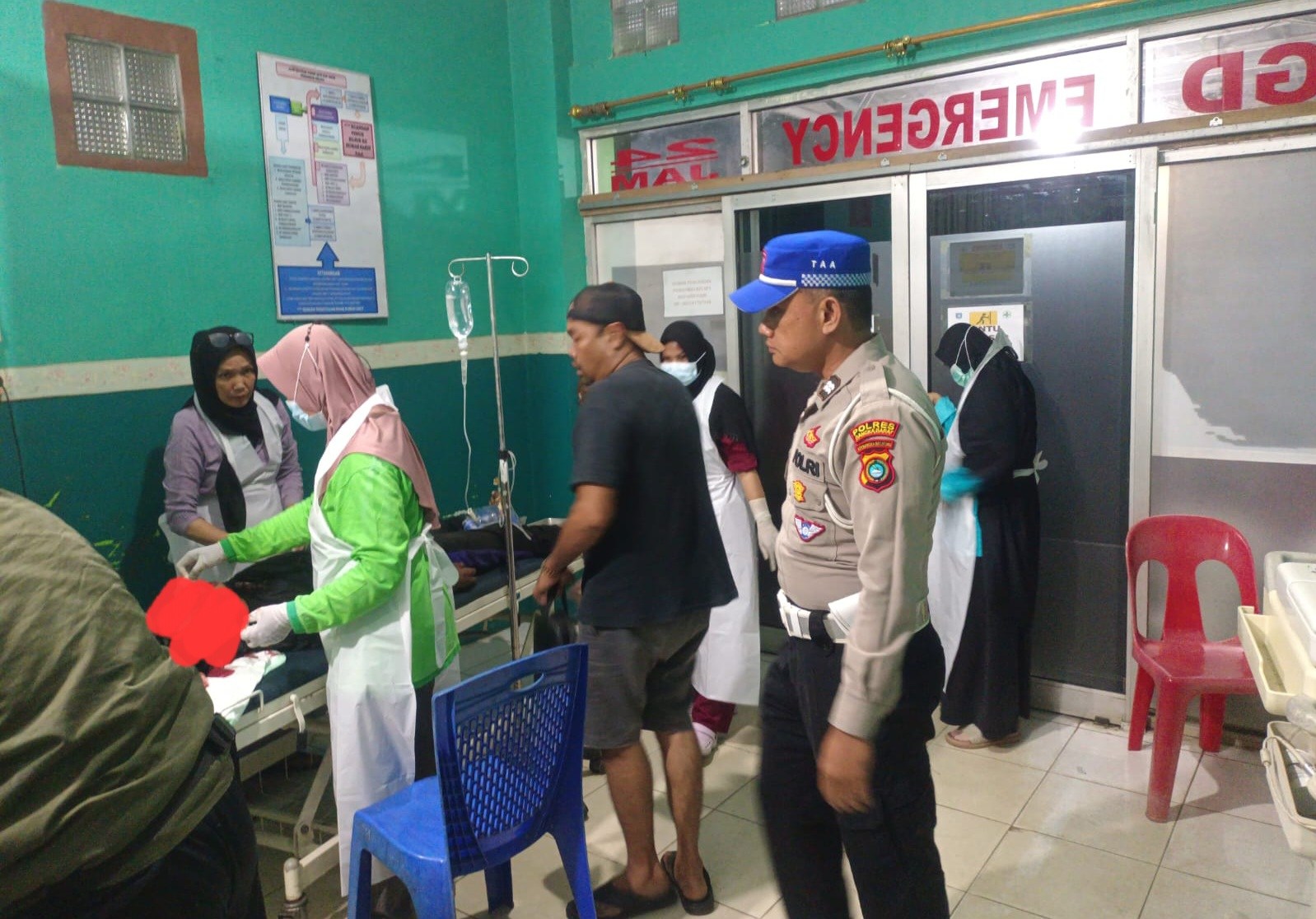 ABG Adu Kambing NMax Vs Scoopy, 1 Tewas