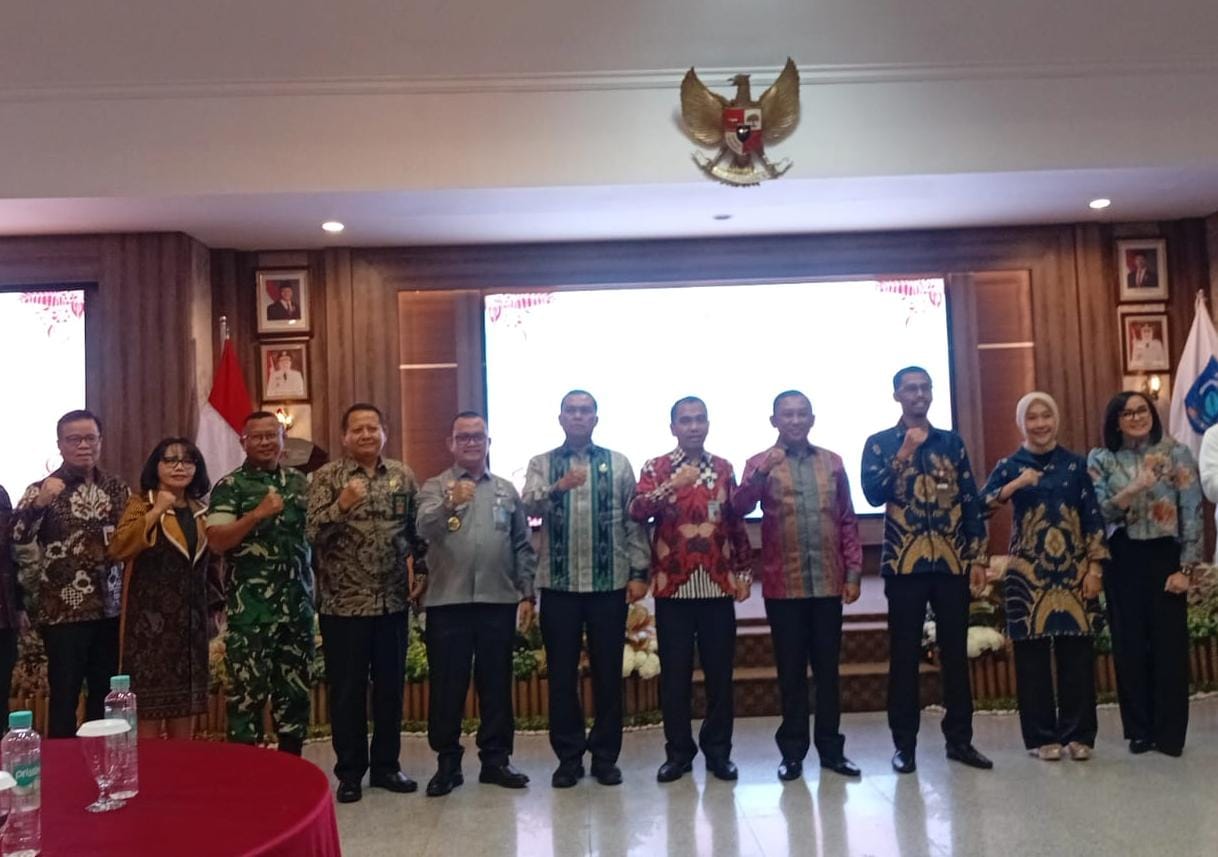 Sekda Hadiri Pengukuhan Kepala OJK Babel Yang Baru