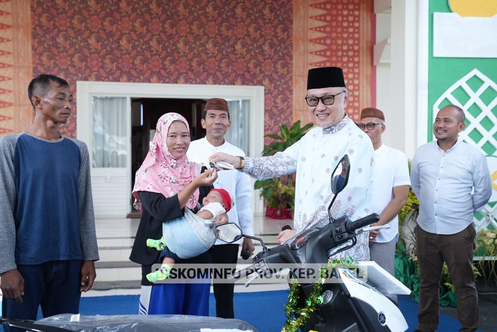 Tetangga Pj Gubernur Kebagian Rezeki Bawa Pulang Motor