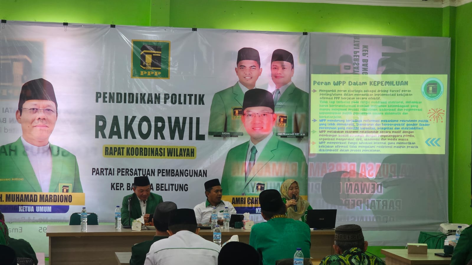 Rakorwil PPP Babel Perkuat Konsolidasi Menuju Pemenangan 2029