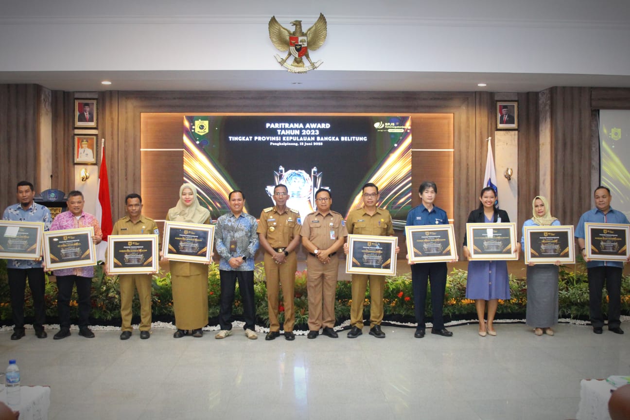 Penghargaan Lagi, Pemkot PGK Raih Paritrana Award 2023