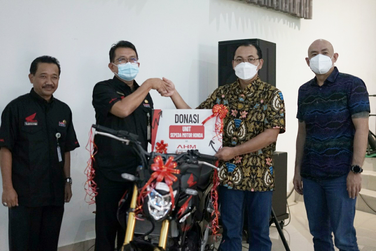 Tingkatkan Mutu Pembelajaran Kejuruan, Honda Babel Resmikan Tempat Uji Kompetisi di SMKN 2 Pangkalpinang