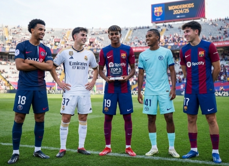 5 Pesepakbola Muda Paling Mahal Saat Ini