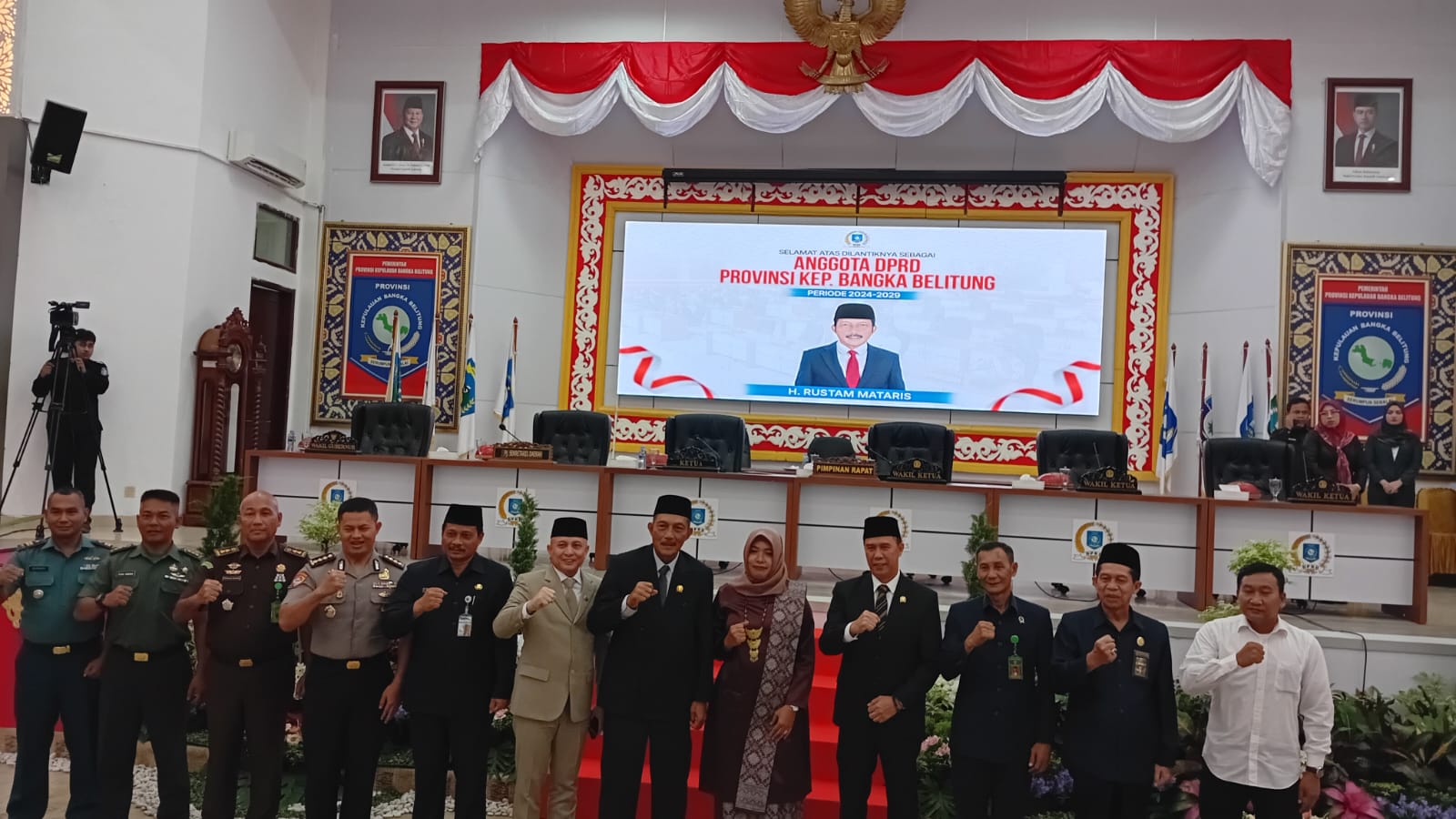 Rustam Mataris Resmi Jadi Anggota DPRD Babel Gantikan Zeki Yamani