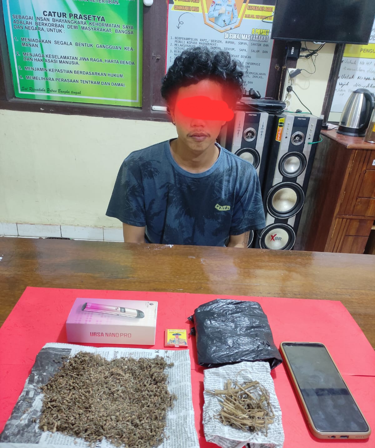 Gawat! Sehari 3 Kasus Ganja di Bateng, Ini Tersangka Ketiga 