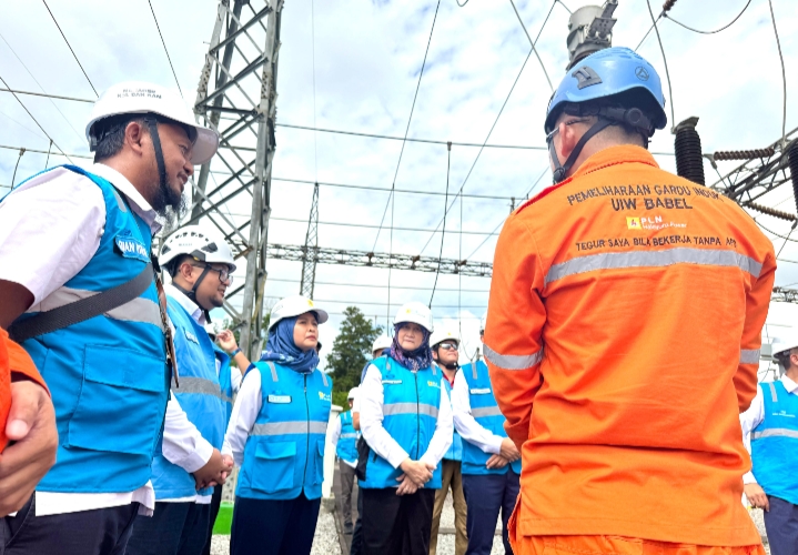 PLN UIW Babel Kolaborasi PLN ES Laksanakan Safety Stand Down Day 2025 dan Management Walkdown