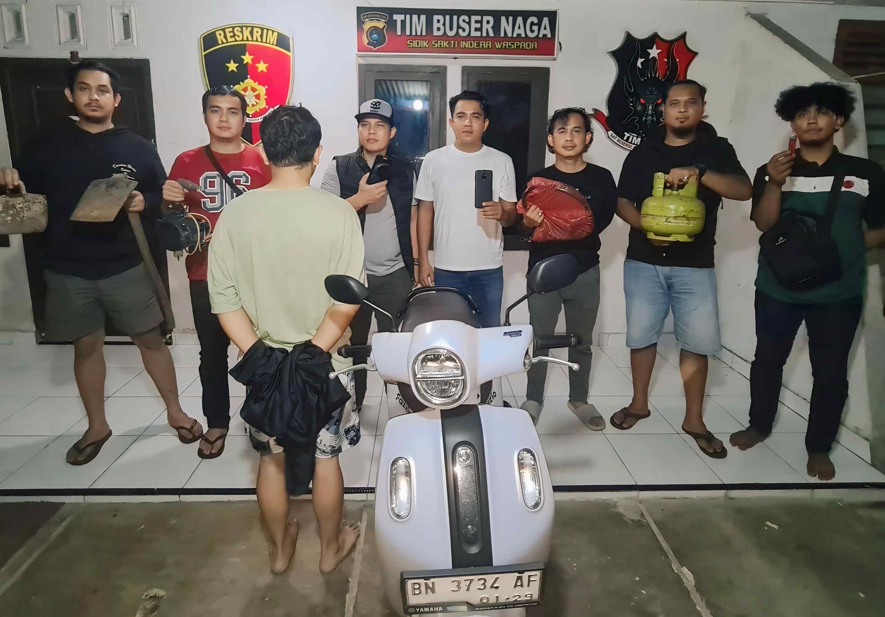 Polresta Pangkalpinang Gerak Cepat Tangkap Perusak Kantor PWI Babel, Pelaku Ternyata Sering Menginap di TKP