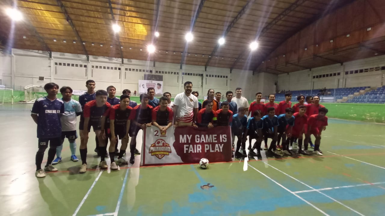 112 Tim Futsal Bertanding di Turnamen Prabowo Futsal Cup 2023