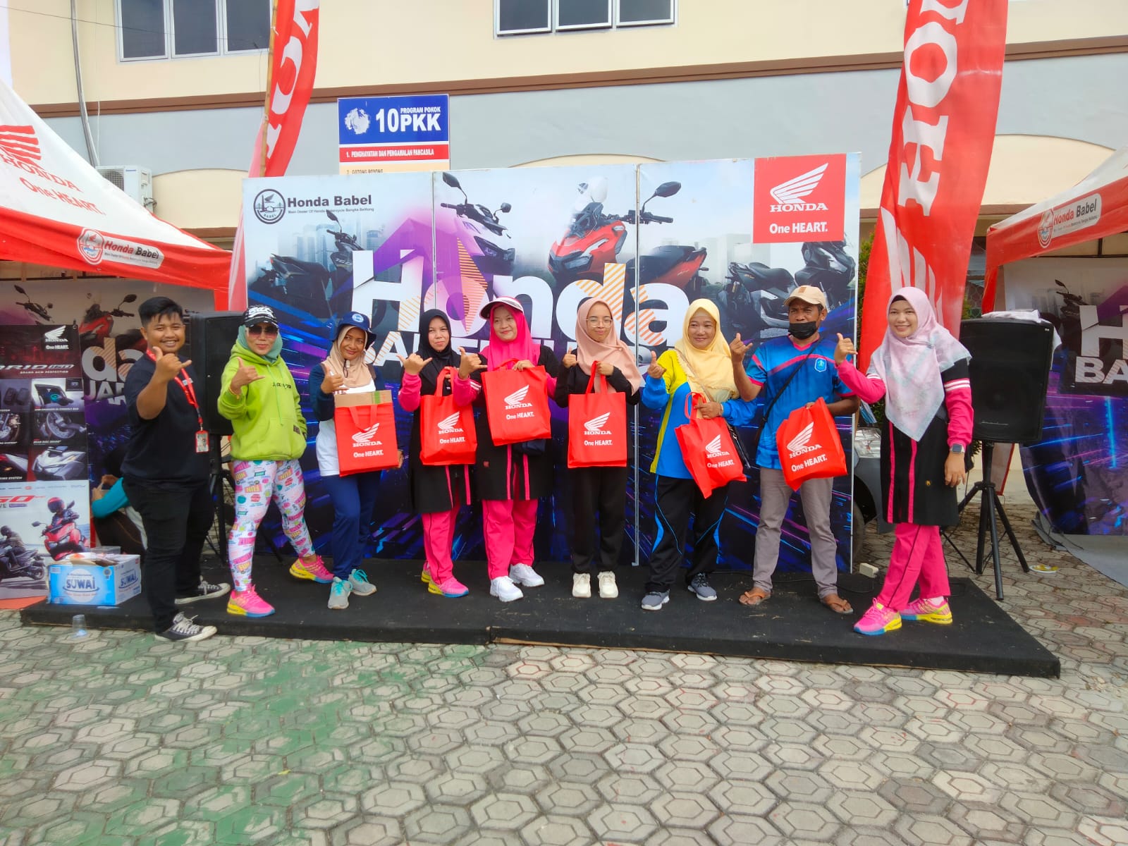 Honda Patria Hadir dengan Promo Hingga Road Show di Merawang