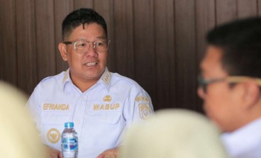 Wabup Tegaskan Komitmen Penataan Kepegawaian saat Anjangsana ke Diskominfosta Bateng