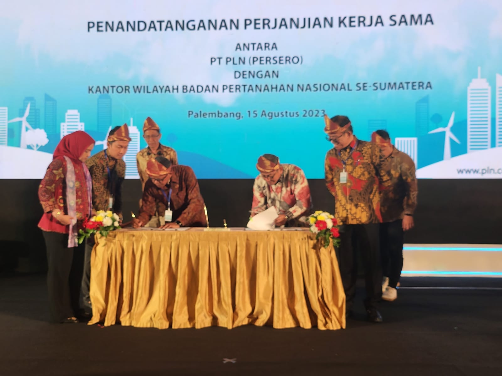 PLN dan BPN se-Sumatera Jalin Kerjasama Amankan Aset Negara