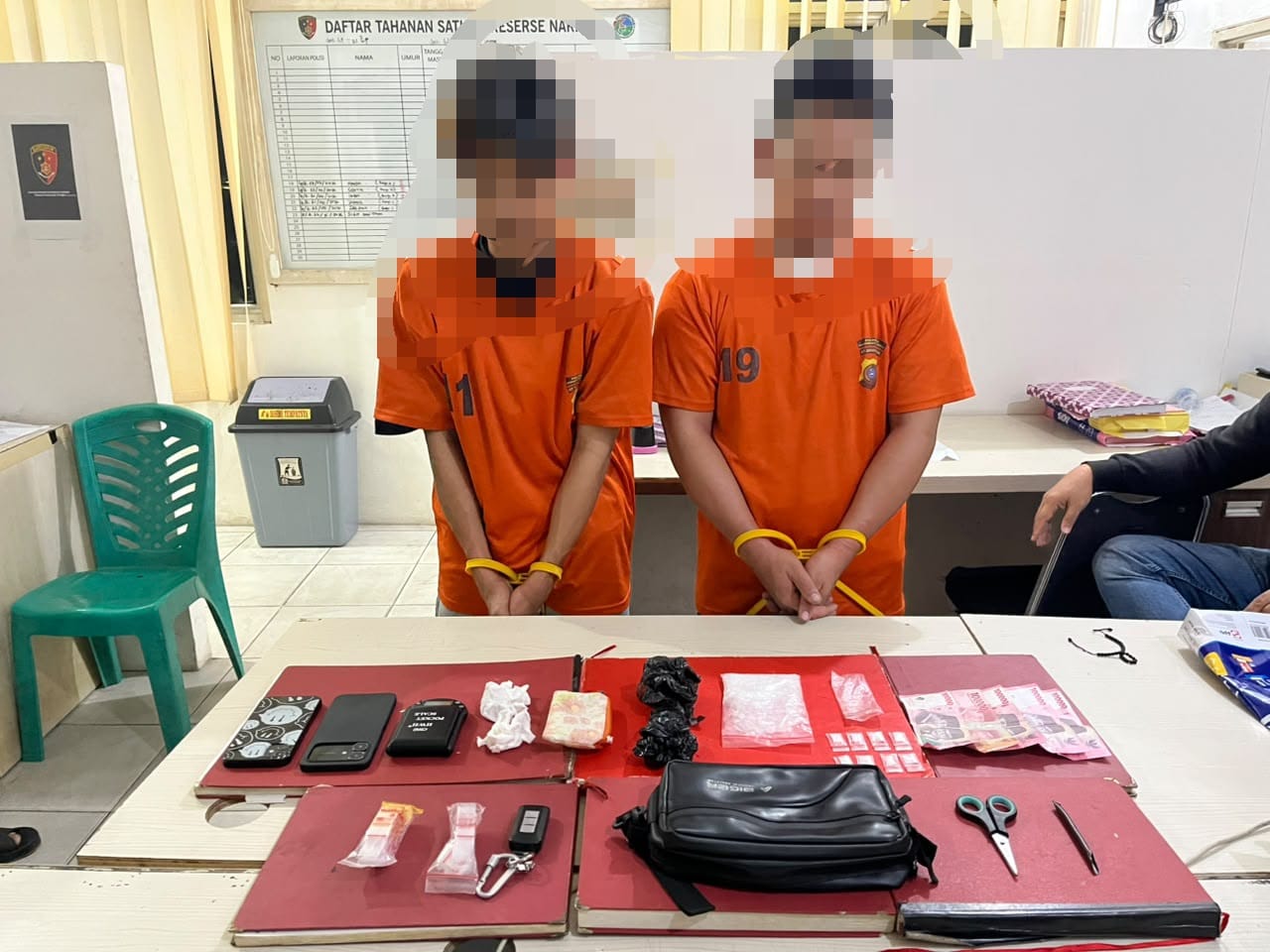 Polresta Pangkalpinang Amankan 2 Pria, Sabu 74,75 Gram dan Mobil Xpander Disita