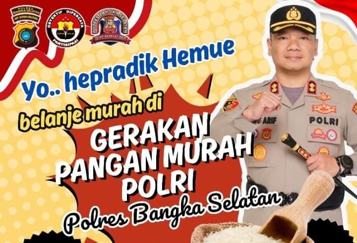 Besok Gerakan Pangan Murah Polri, Polres Basel Hadirkan Bapok Murah