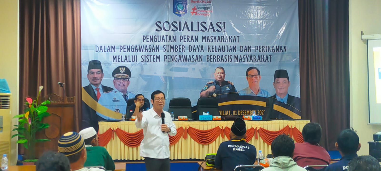 DKP dan Komisi II DPRD Provinsi Perkuat Peran Kelompok Masyarakat Pengawas 