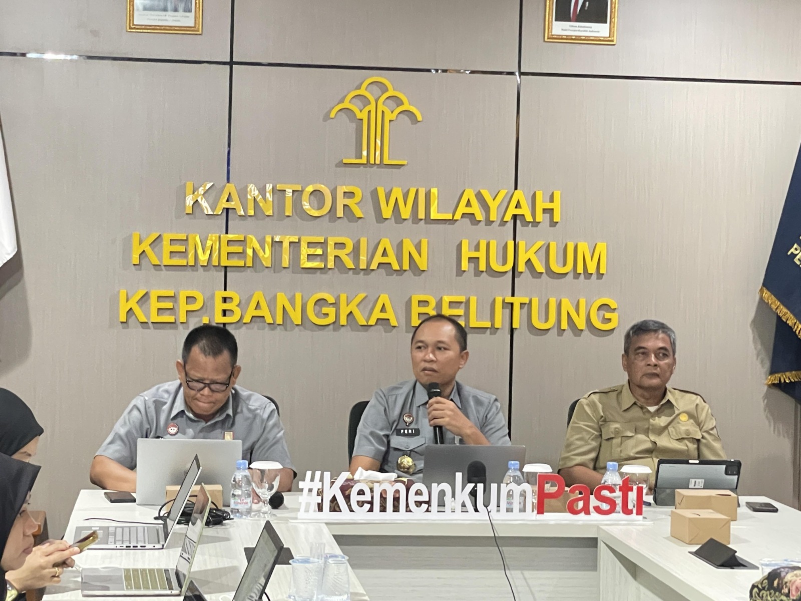 Kanwil Kemenkum Babel Harmonisasikan Lima Ranperkada Kabupaten Bangka Tengah