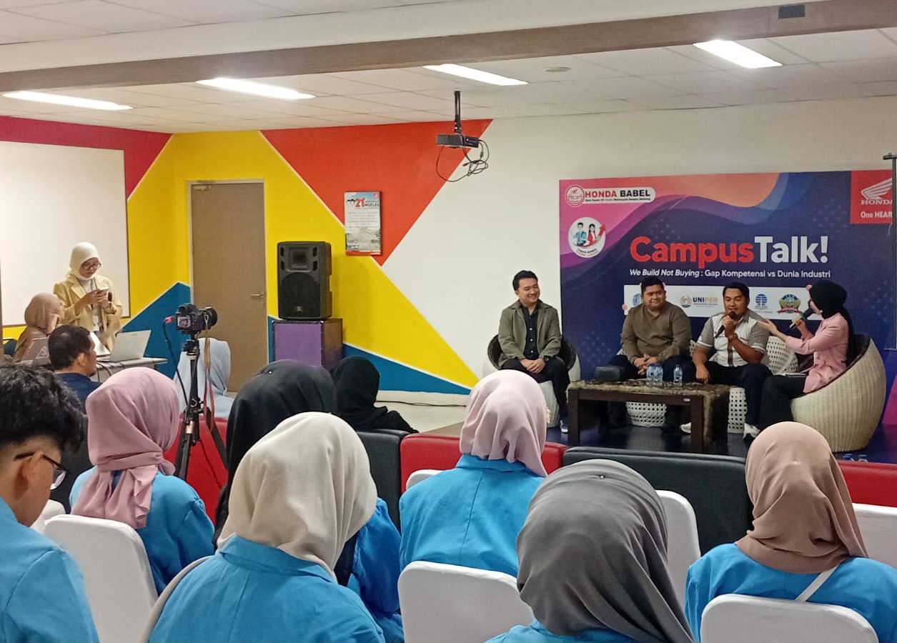 Honda Main Dealer Bangka Belitung Gelar Campus Talk Bersama 7 Perguruan Tinggi Ternama