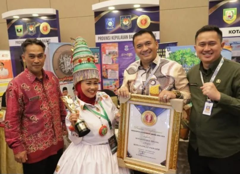 Kota Pangkalpinang Kembali Raih Inovatif Government Award