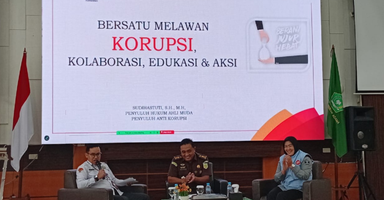 Kolaborasi Tiga Pilar: Kemenag, Kejati, dan Kemenkumham Babel Bersatu Perkuat Pencegahan Korupsi