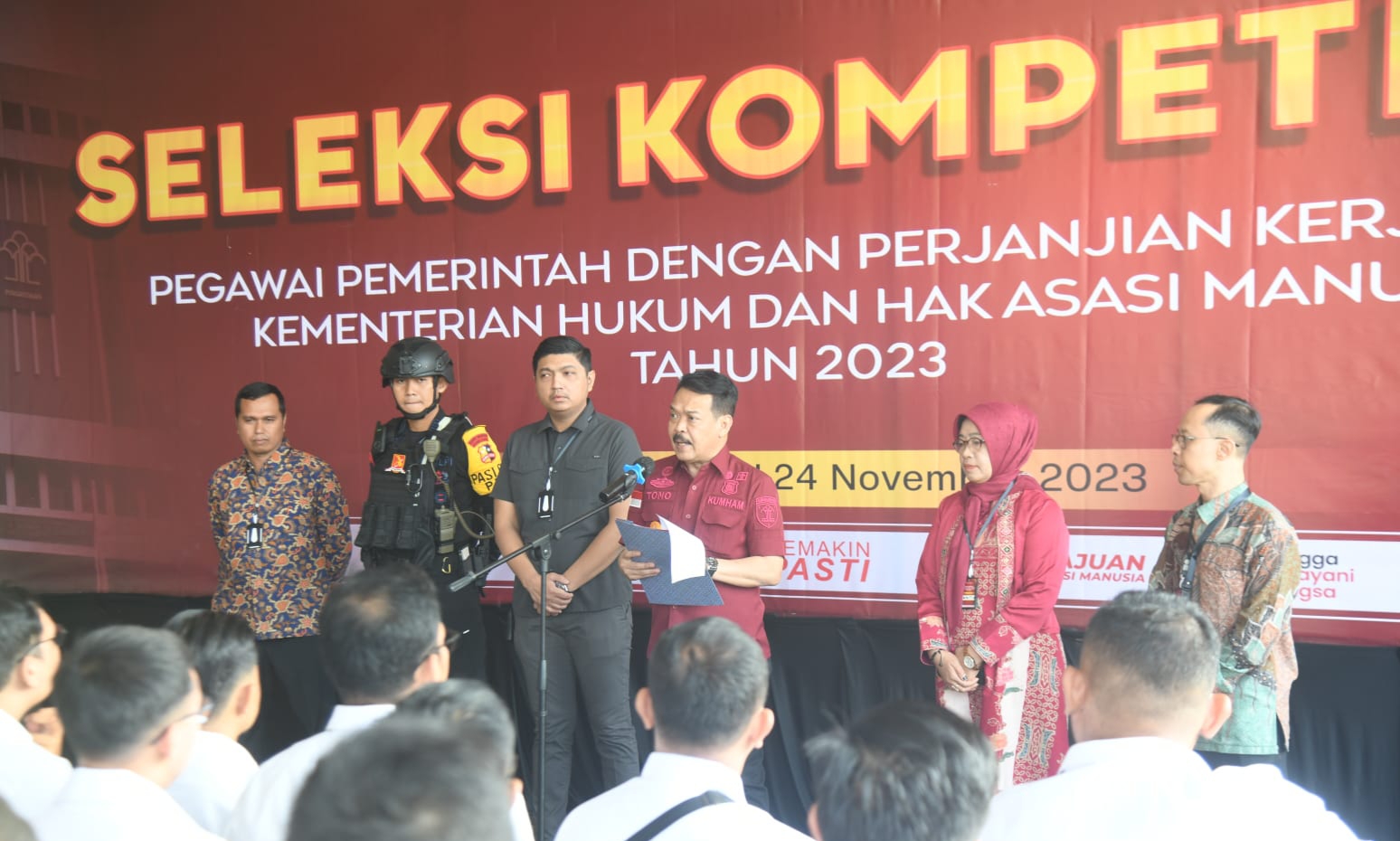 Perebutkan 1.563 Formasi, Calon PPPK Kemenkumham Jalani Seleksi Kompetensi