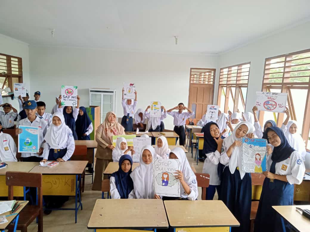 Semarak Bulan Bahasa, SMP Negeri 2 Lubuk Besar Menggelar Lomba Kemahiran