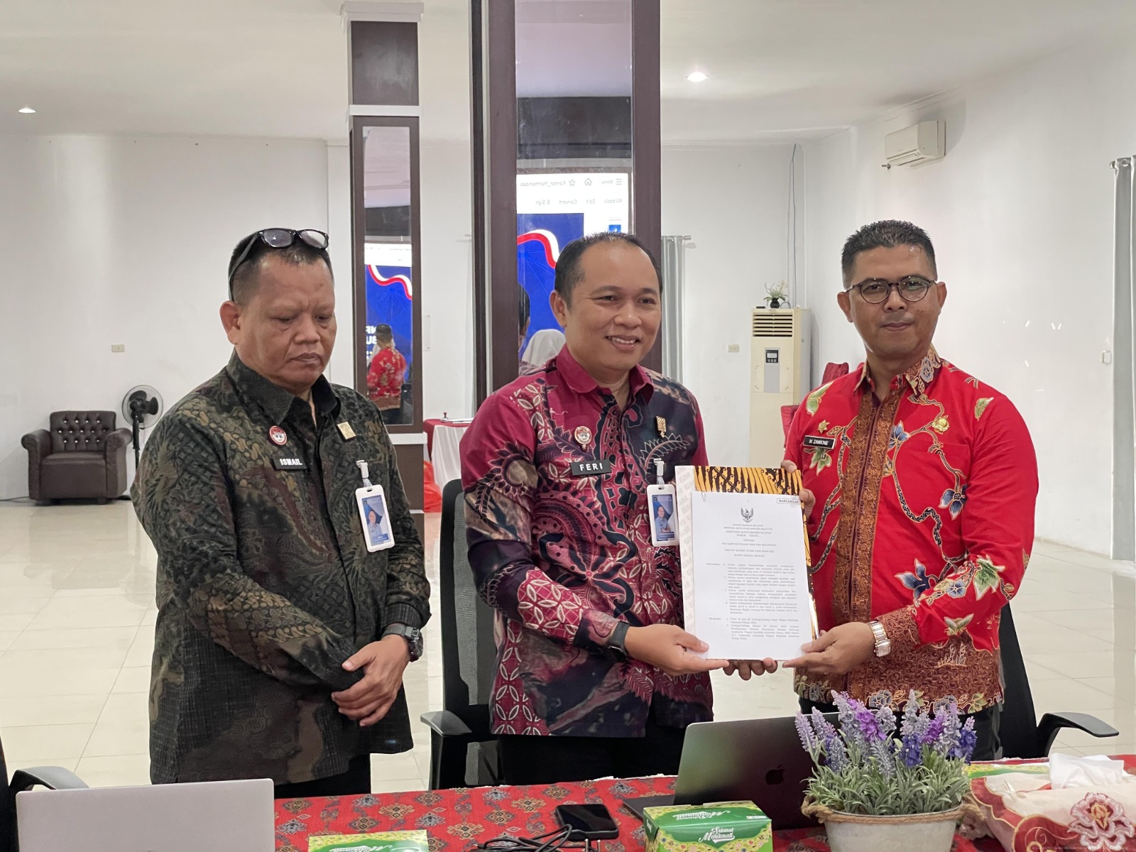 Kanwil Kemenkum Babel Harmonisasikan 1 Ranperda dan 3 Ranperkada Kabupaten Bangka Selatan