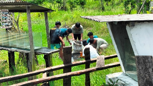 Kembangkan Wisata Edukasi, Tim PPK Ormawa HIMABIO Gelar Proyek Orchid Upang Park 