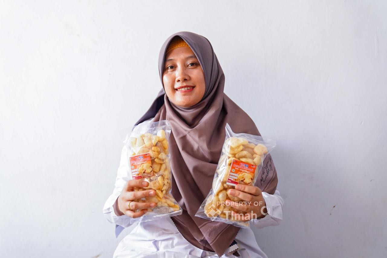 Ketika Kulit Sapi Jadi Peluang, Perjalanan Kerupuk Kulit Sapi WanMiQ Bersama PT TIMAH Tbk