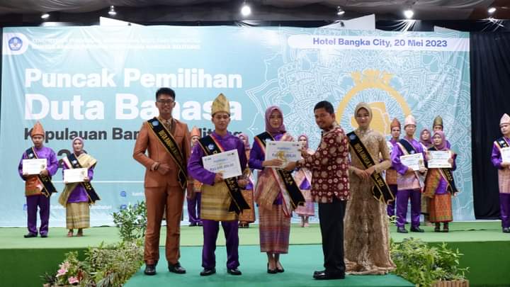 Ini Pemenang Duta Bahasa Kepulauan Bangka Belitung Tahun 2023