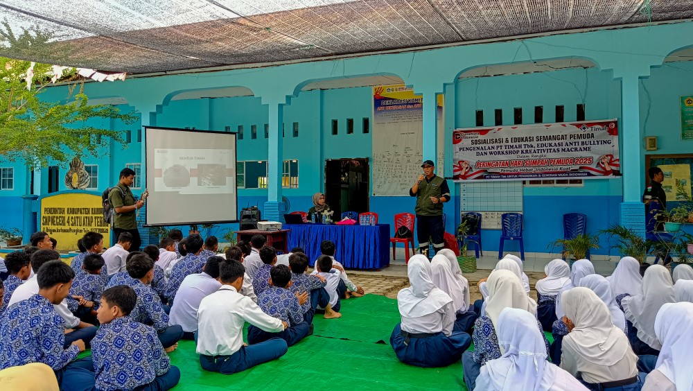 Peringati Hari Sumpah Pemuda, PT Timah Tbk Gelar Beragam Kegiatan Bersama Pelajar di Kabupaten Karimun