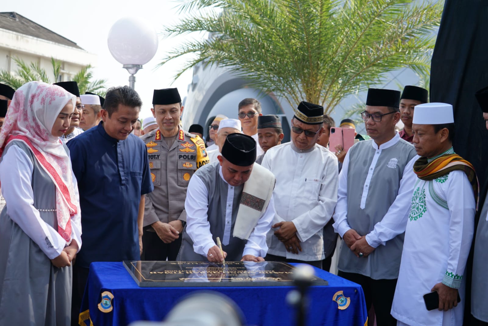 Akhirnya Diresmikan! Masjid Agung Qubah Timah, Legacy Kepemimpinan Molen untuk Kota Pangkalpinang 